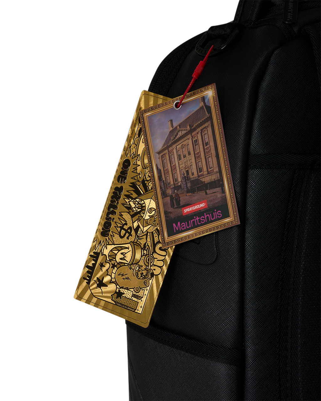 SPRAYGROUND Mauritshuis Museum Shark Palette Girl With A Pearl Earring Collab Backpack — product image 15