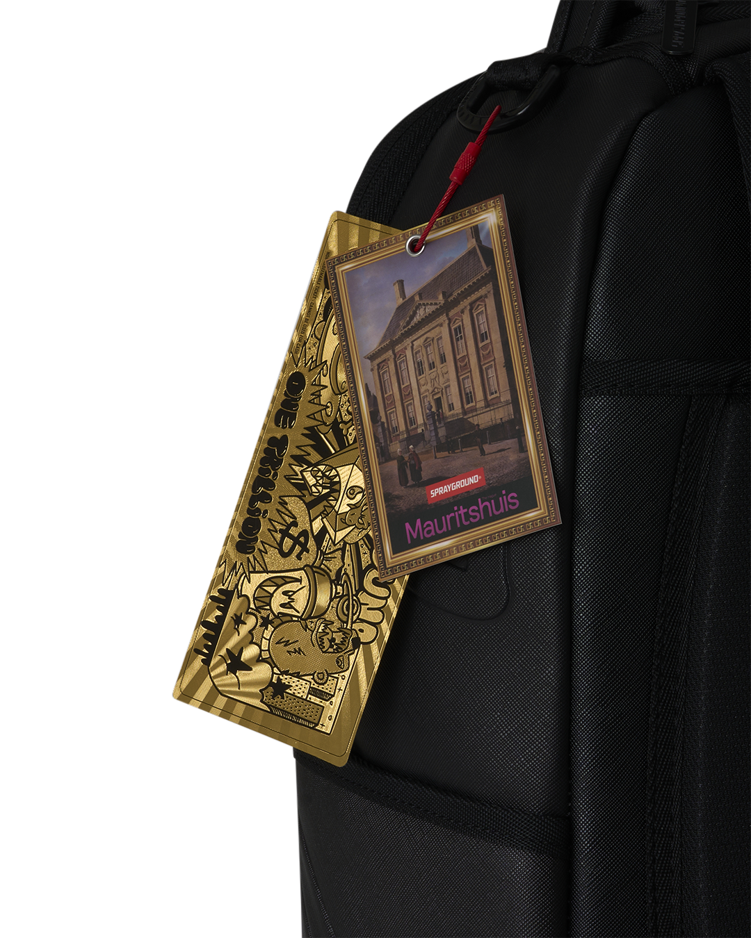 SPRAYGROUND Mauritshuis Museum Shark Palette Girl With A Pearl Earring Collab Backpack — product image 15
