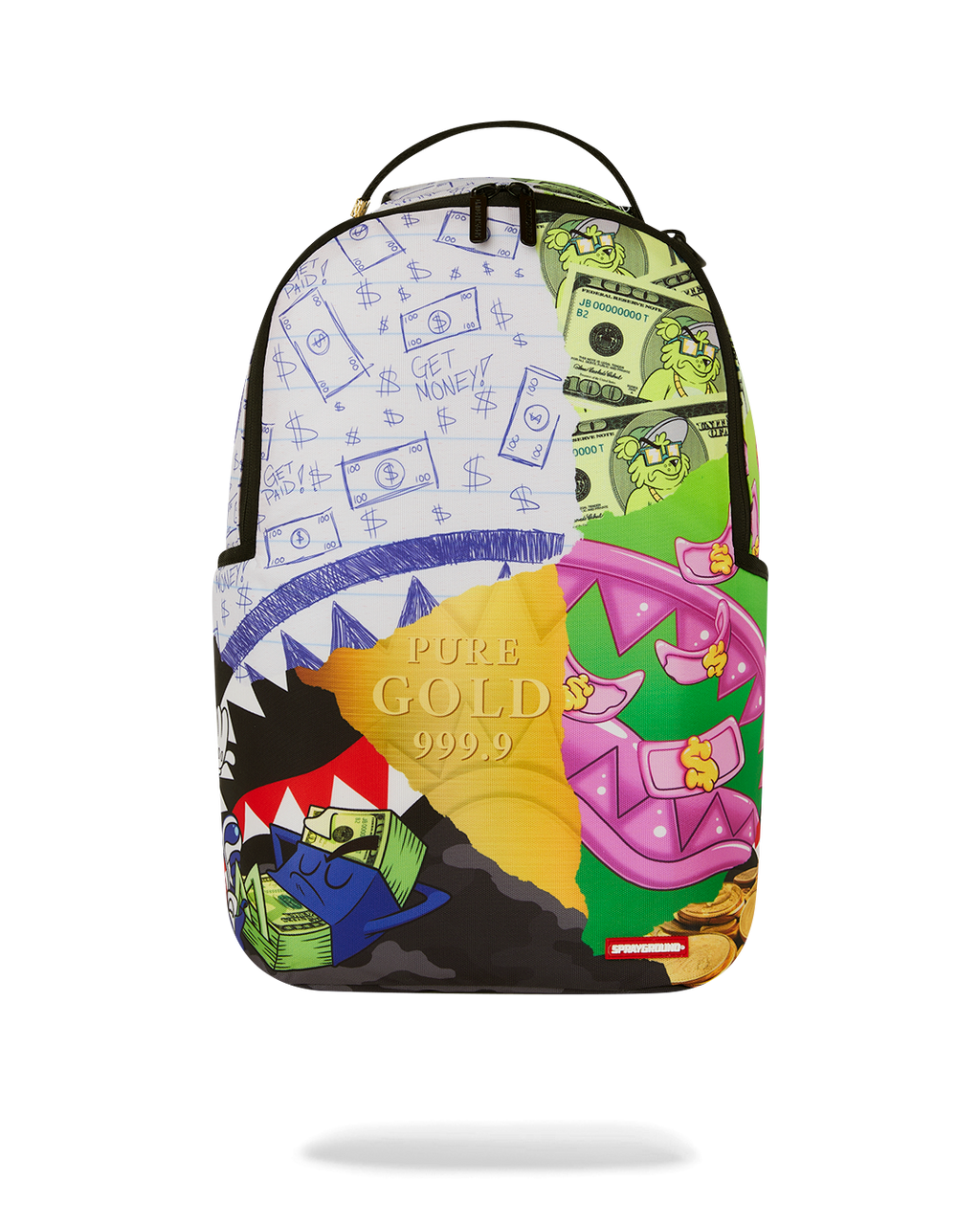 SPRAYGROUND Mean Money Collage Backpack — product image 1