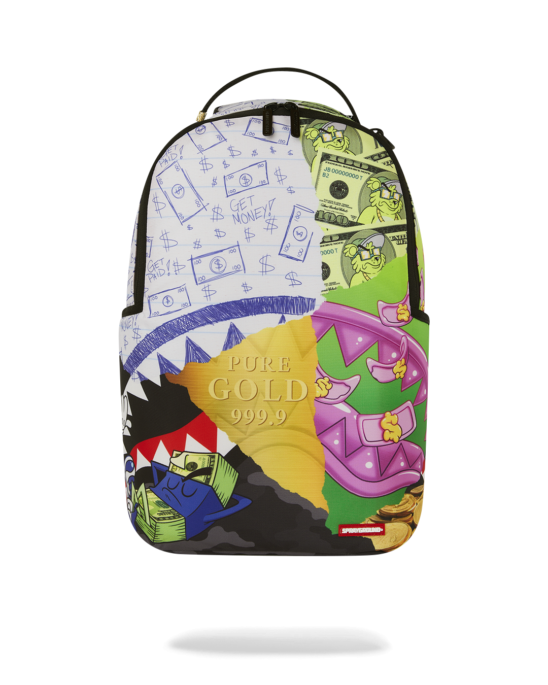SPRAYGROUND Mean Money Collage Backpack — product image 1