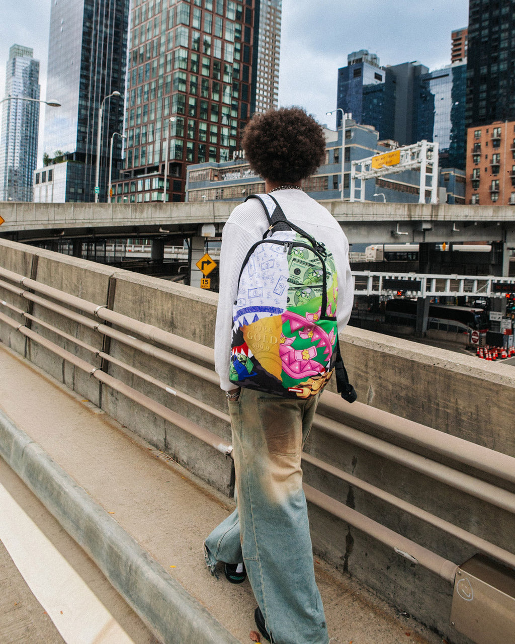 SPRAYGROUND Mean Money Collage Backpack — product image 6
