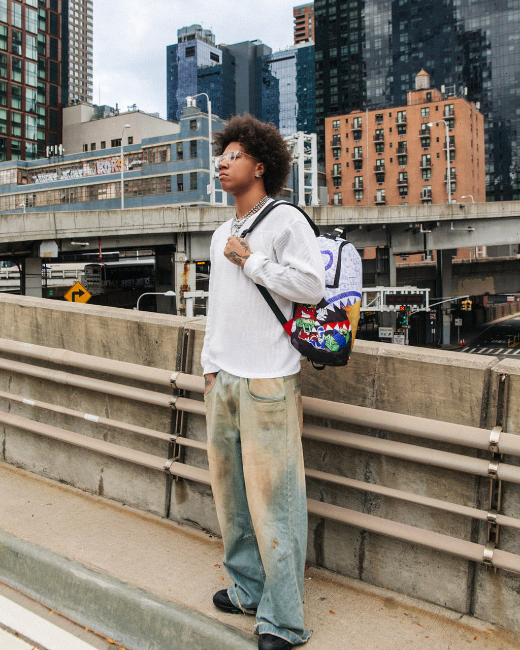 SPRAYGROUND Mean Money Collage Backpack — product image 8