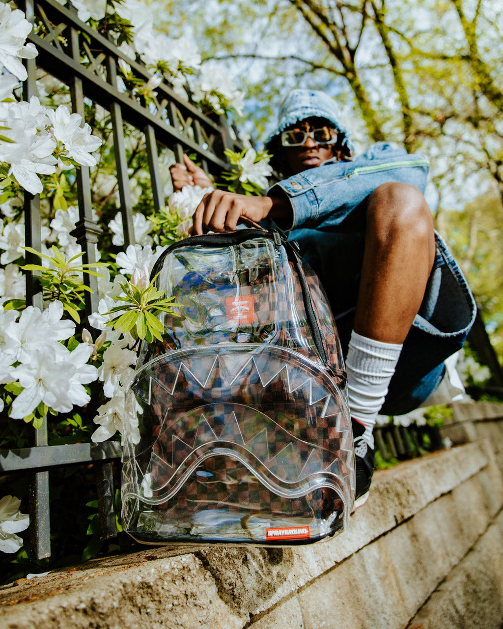 SPRAYGROUND Loud And Clear - Clear DLX Backpack — product image 10