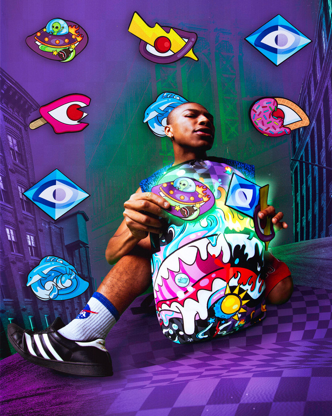 SPRAYGROUND Mad Scientist (6 Removable Eyes) Backpack — product image 6