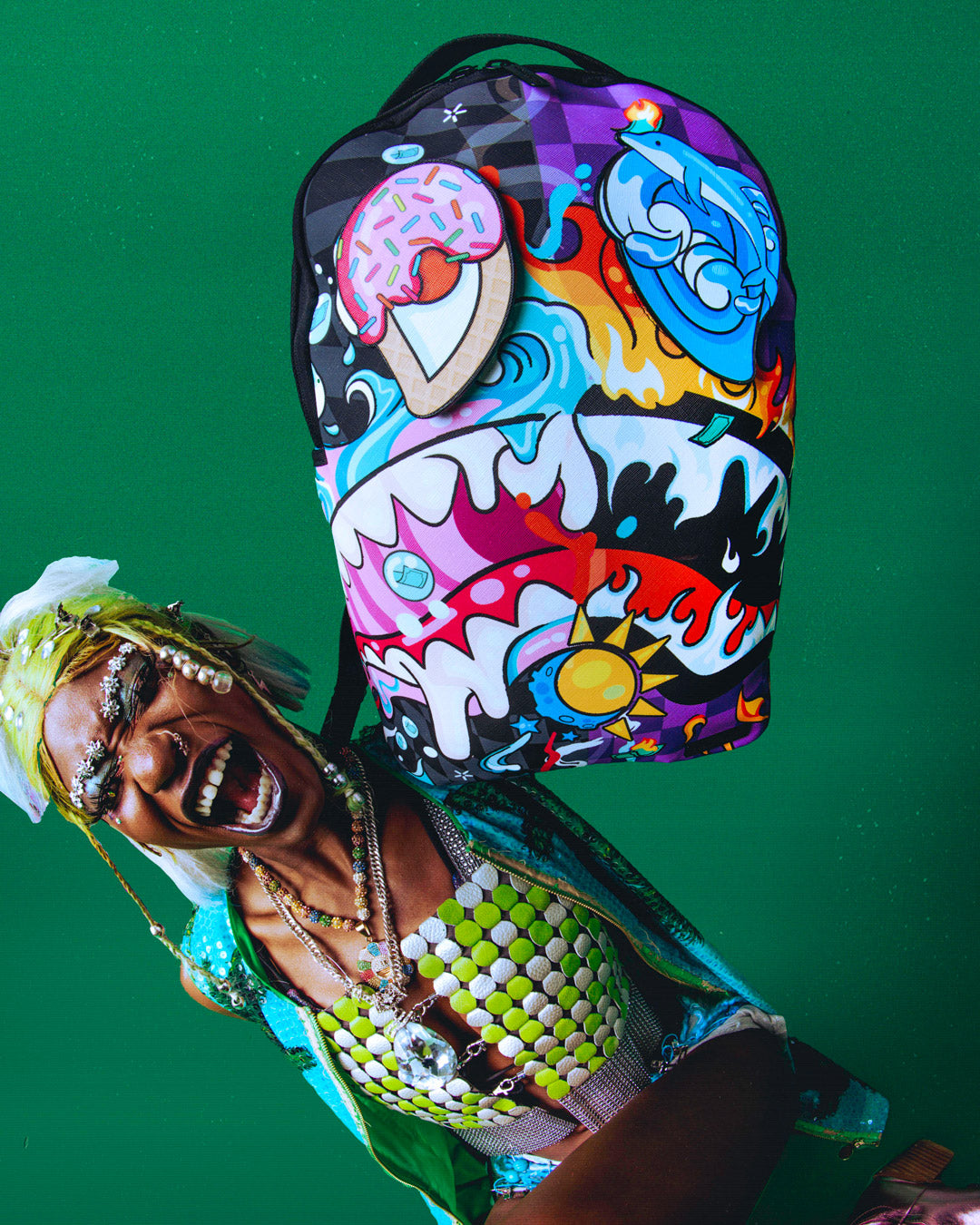 SPRAYGROUND Mad Scientist (6 Removable Eyes) Backpack — product image 8