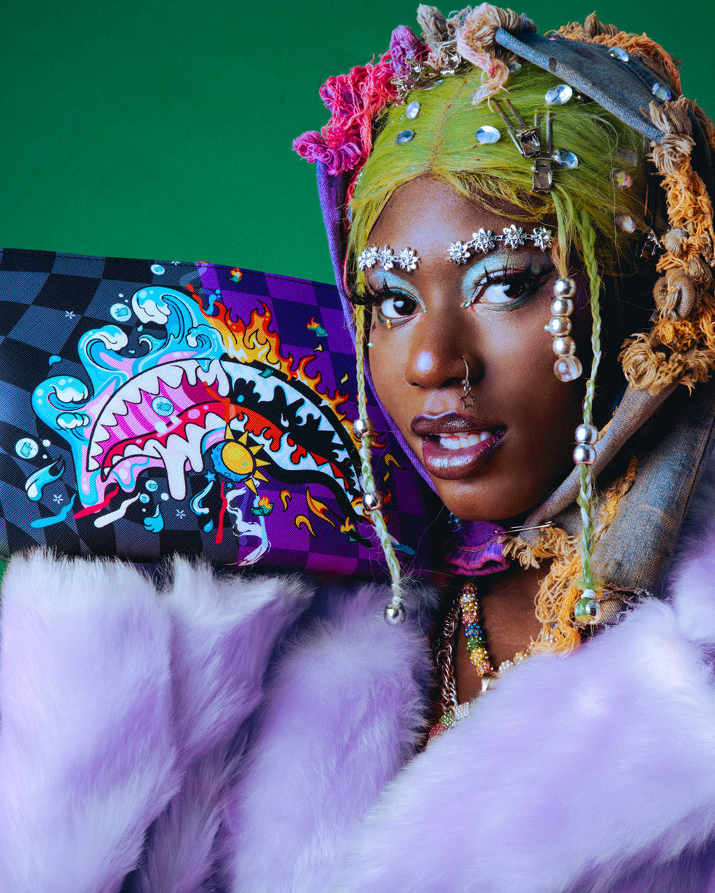 SPRAYGROUND Mad Scientist Crossover Clutch — product image 4