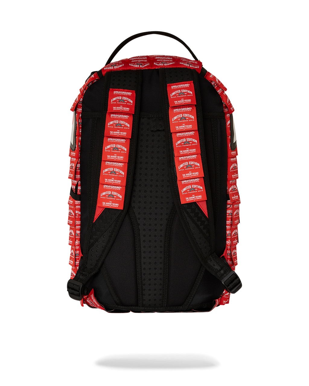 SPRAYGROUND Made Of Woven Labels Shark Backpack — product image 7