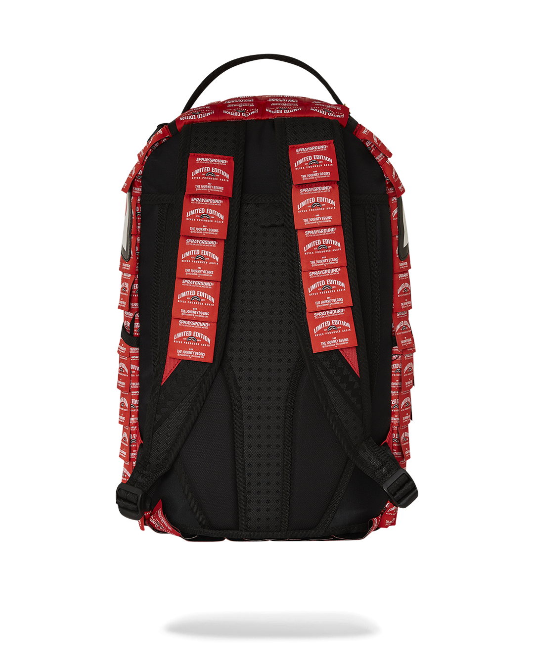 SPRAYGROUND Made Of Woven Labels Shark Backpack — product image 7