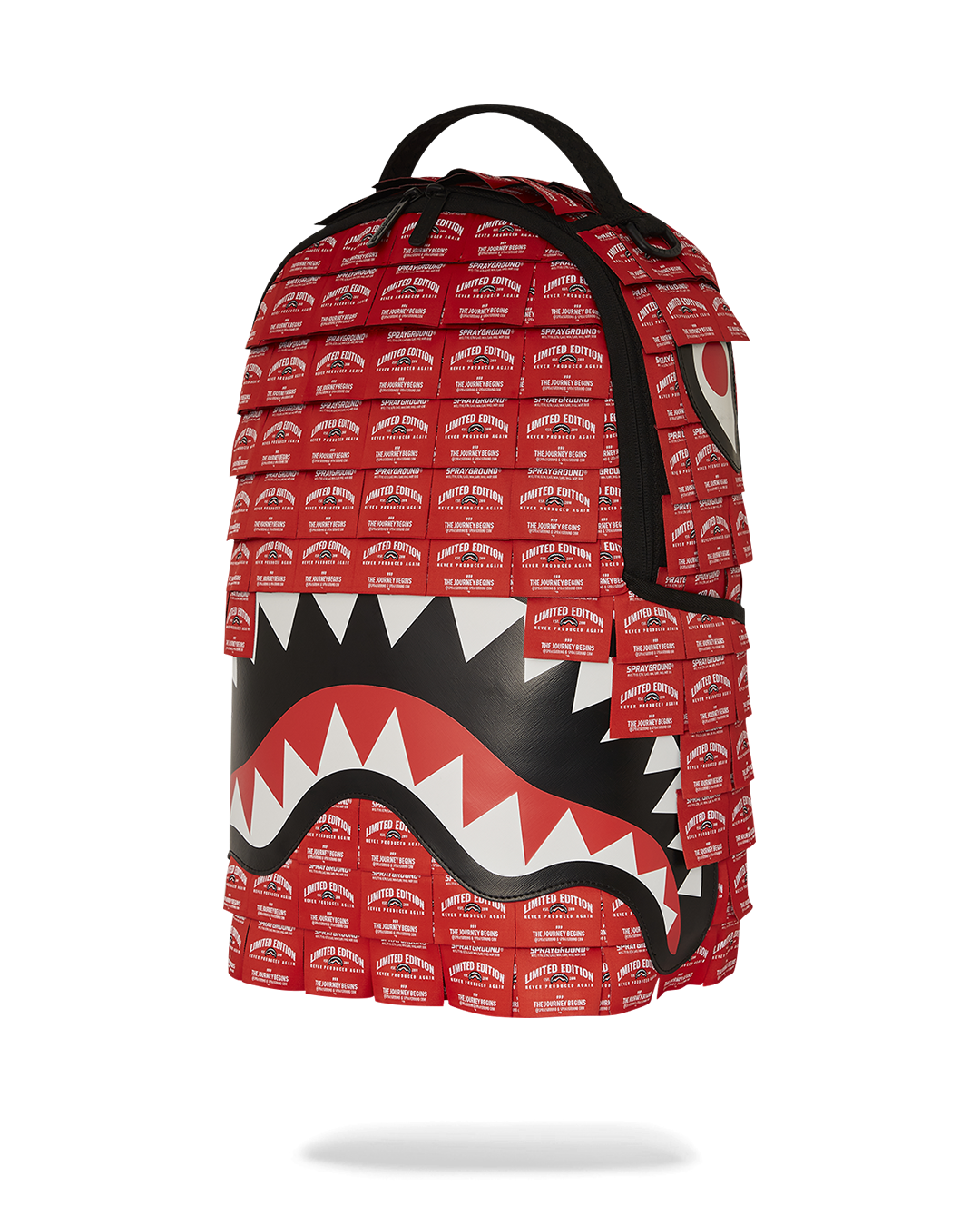 SPRAYGROUND Made Of Woven Labels Shark Backpack — product image 8