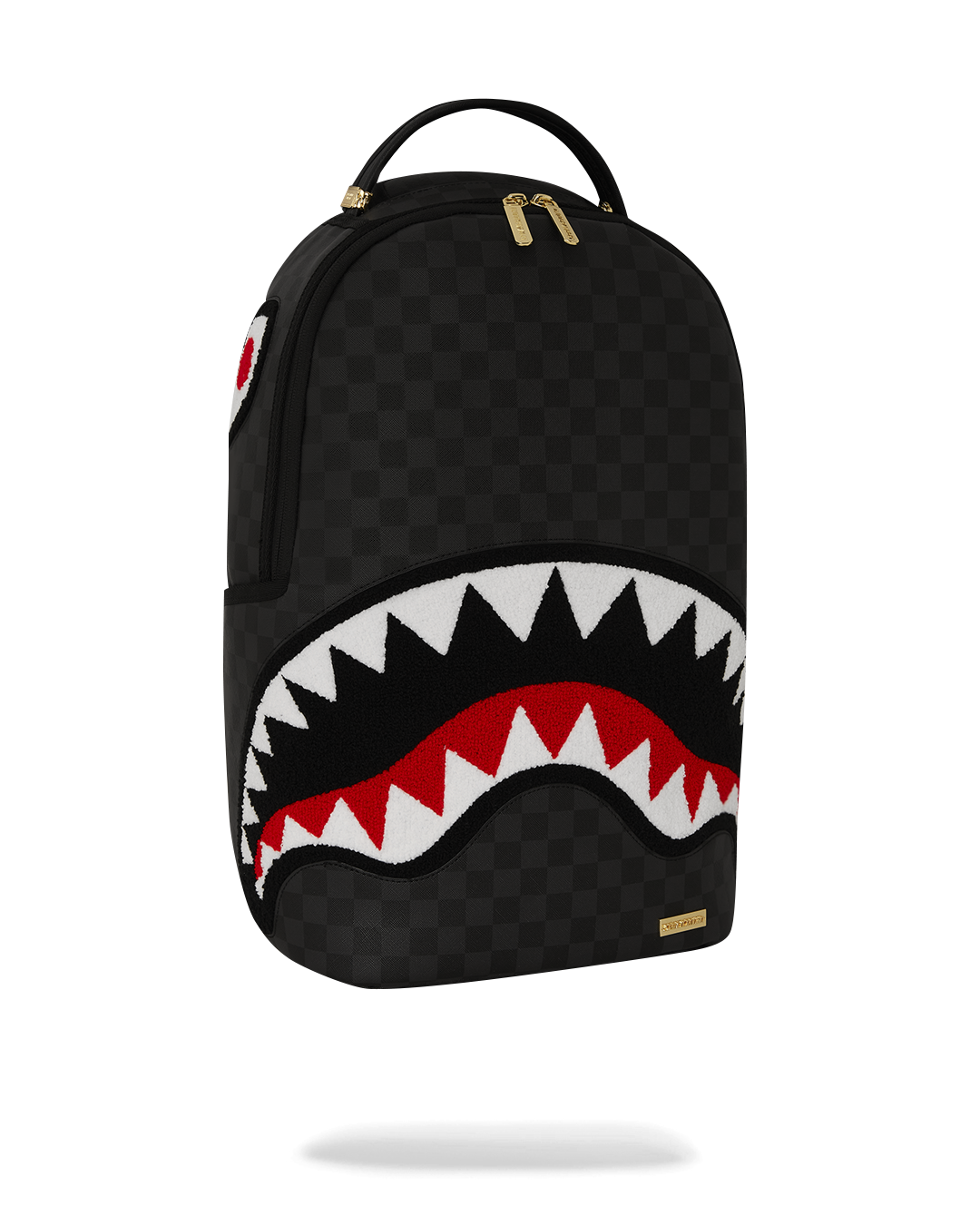 SPRAYGROUND Lights Out Sharks In Paris Chenille Shark Backpack — product image 2