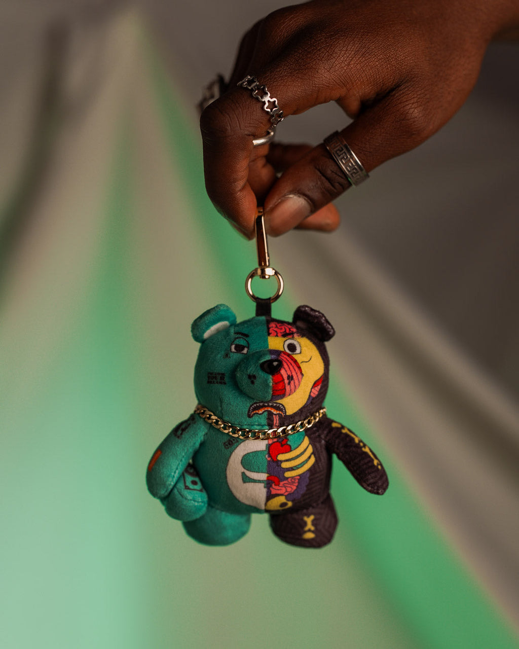SPRAYGROUND Lil X-Ray Bear Keychain — product image 6