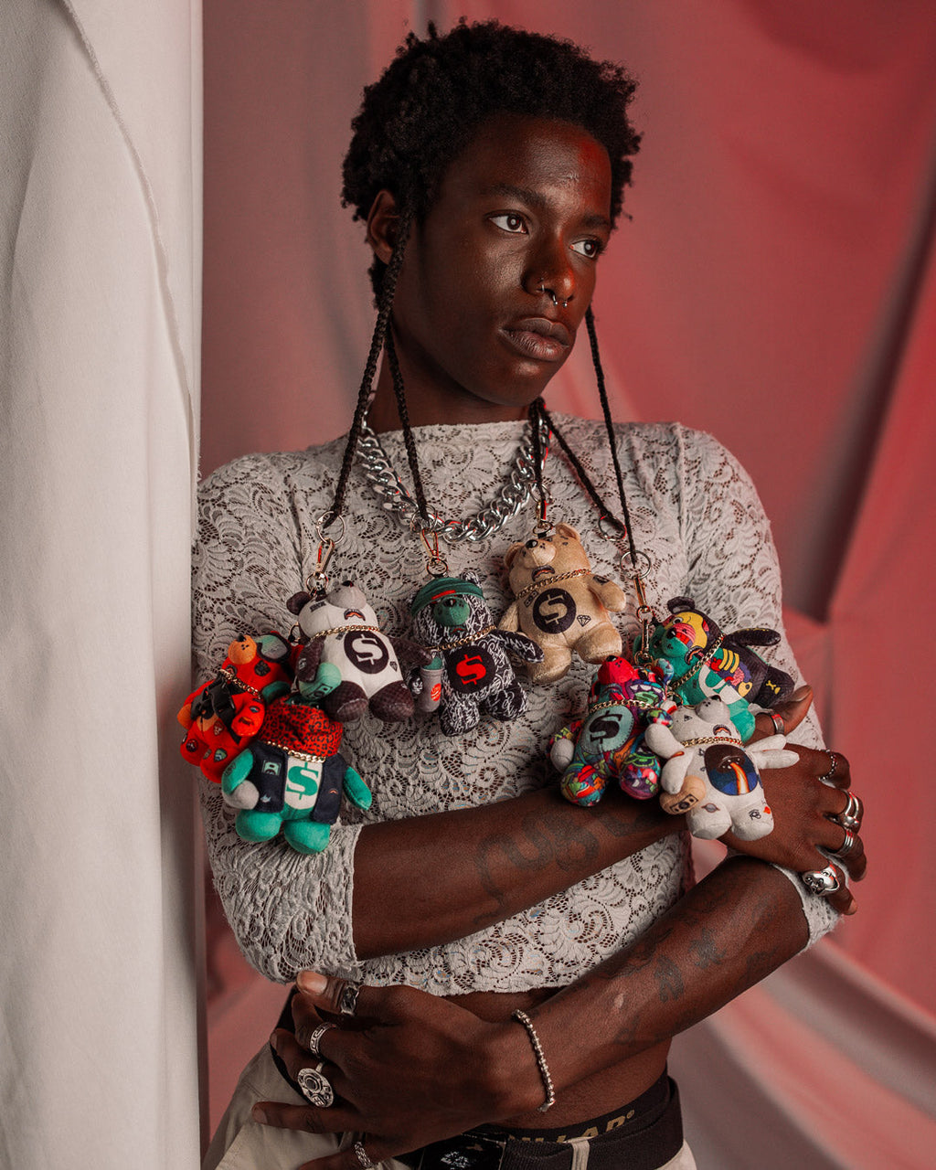 SPRAYGROUND Lil X-Ray Bear Keychain — product image 8