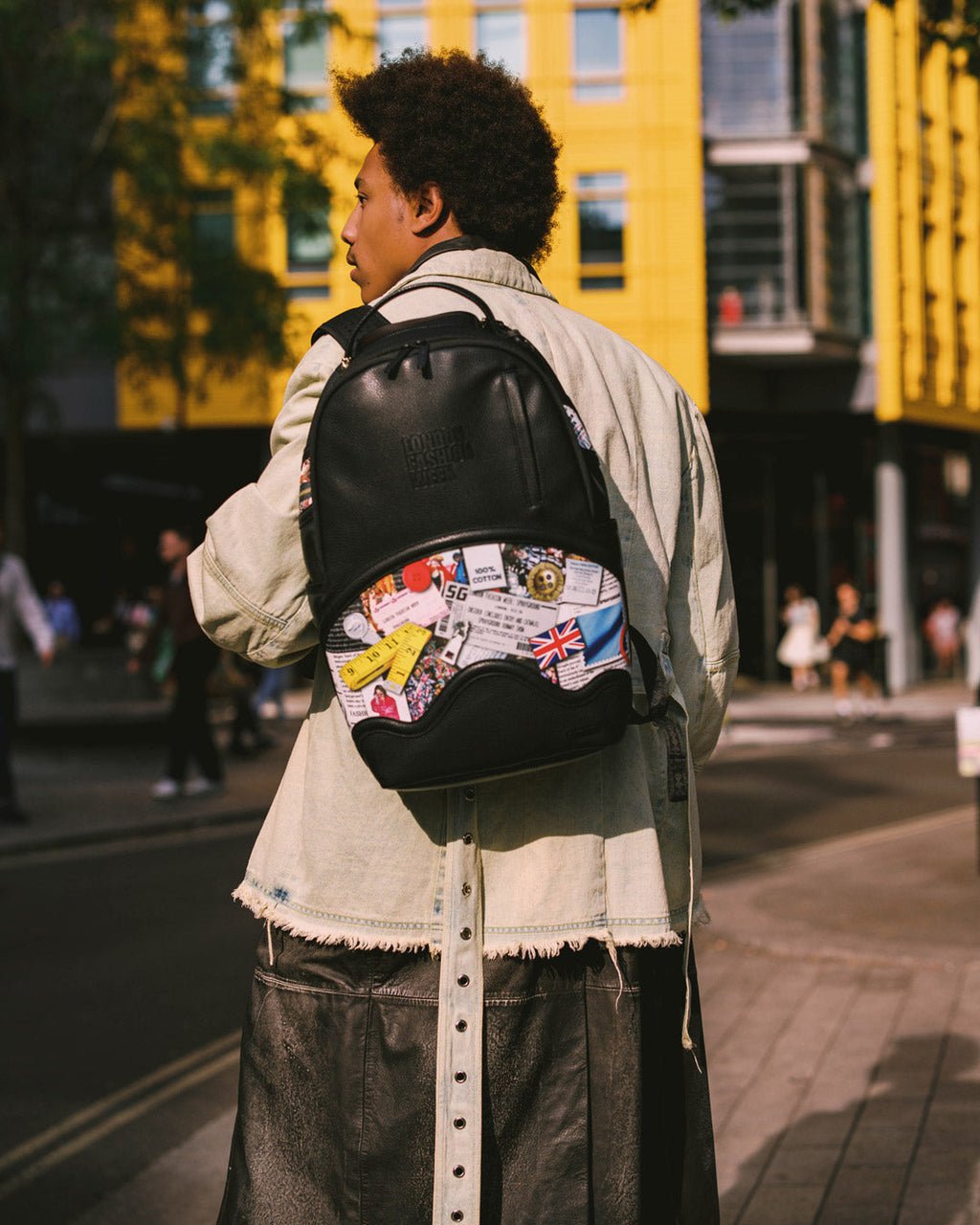 SPRAYGROUND London Fashion Week Moodboard Montage Backpack — product image 2