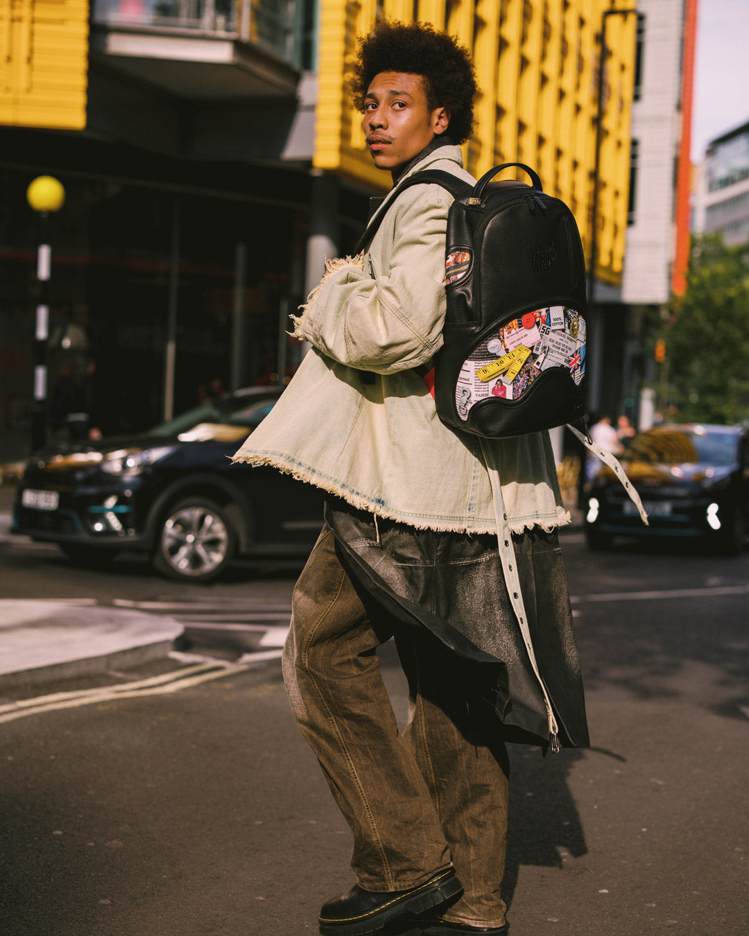 SPRAYGROUND London Fashion Week Moodboard Montage Backpack — product image 4