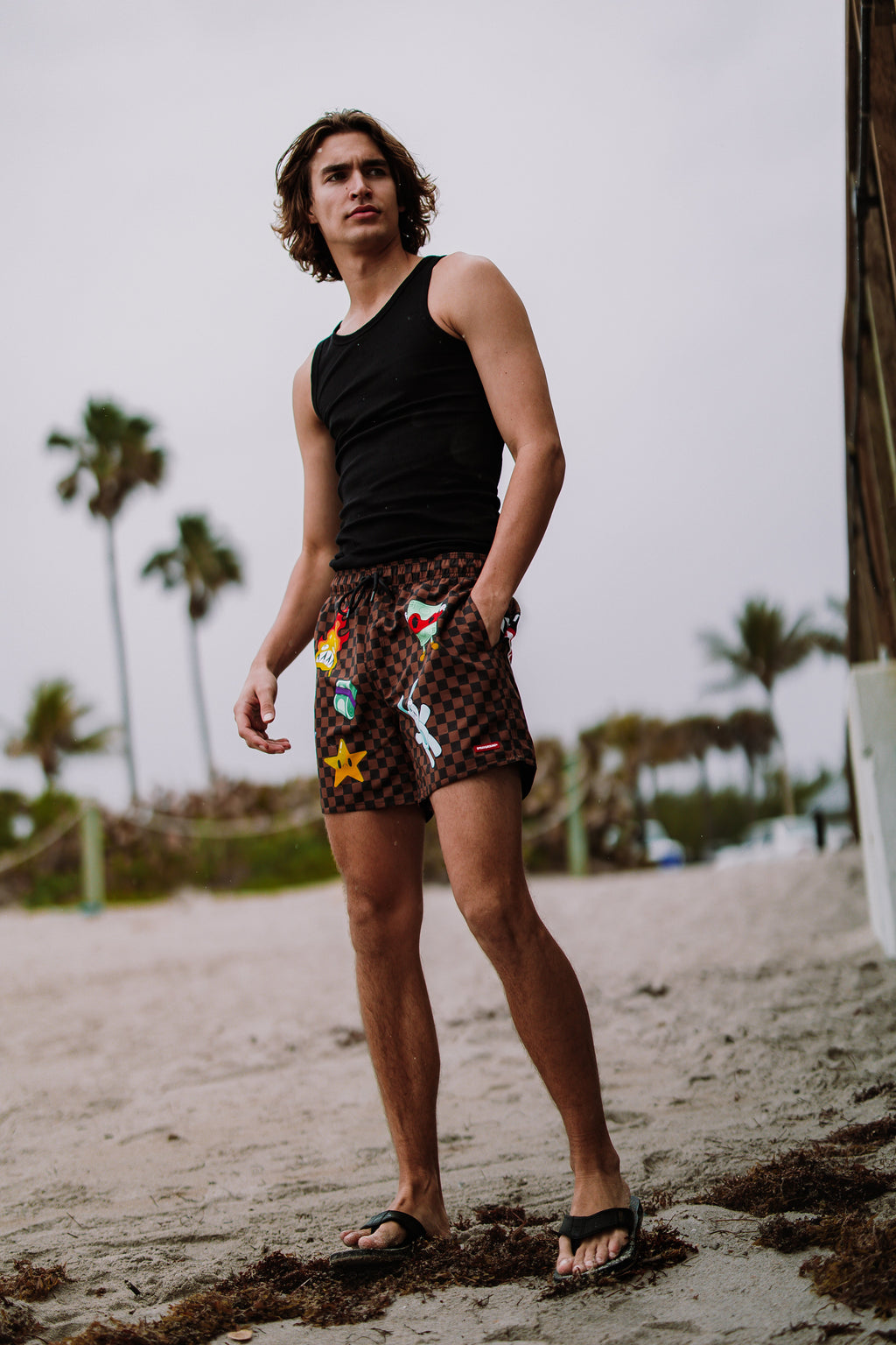 SPRAYGROUND Let's Make Some Noise Swim Shorts — product image 2
