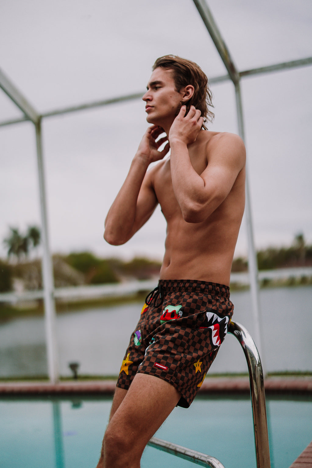 SPRAYGROUND Let's Make Some Noise Swim Shorts — product image 7