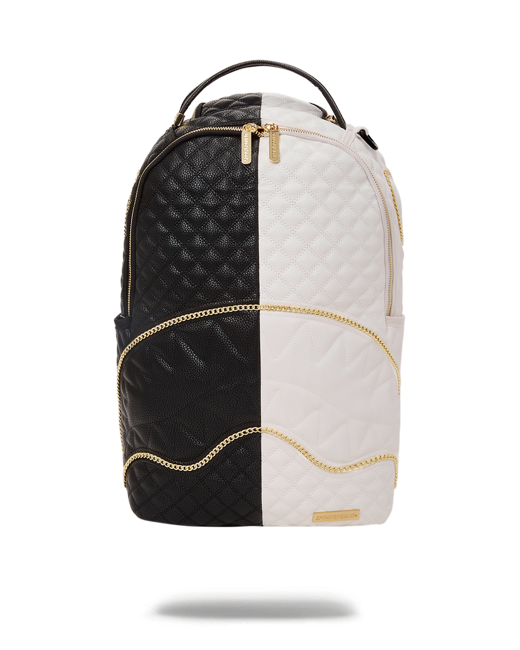 SPRAYGROUND Leveled Up Split Quilt Shark Backpack (DLXV) — product image 1