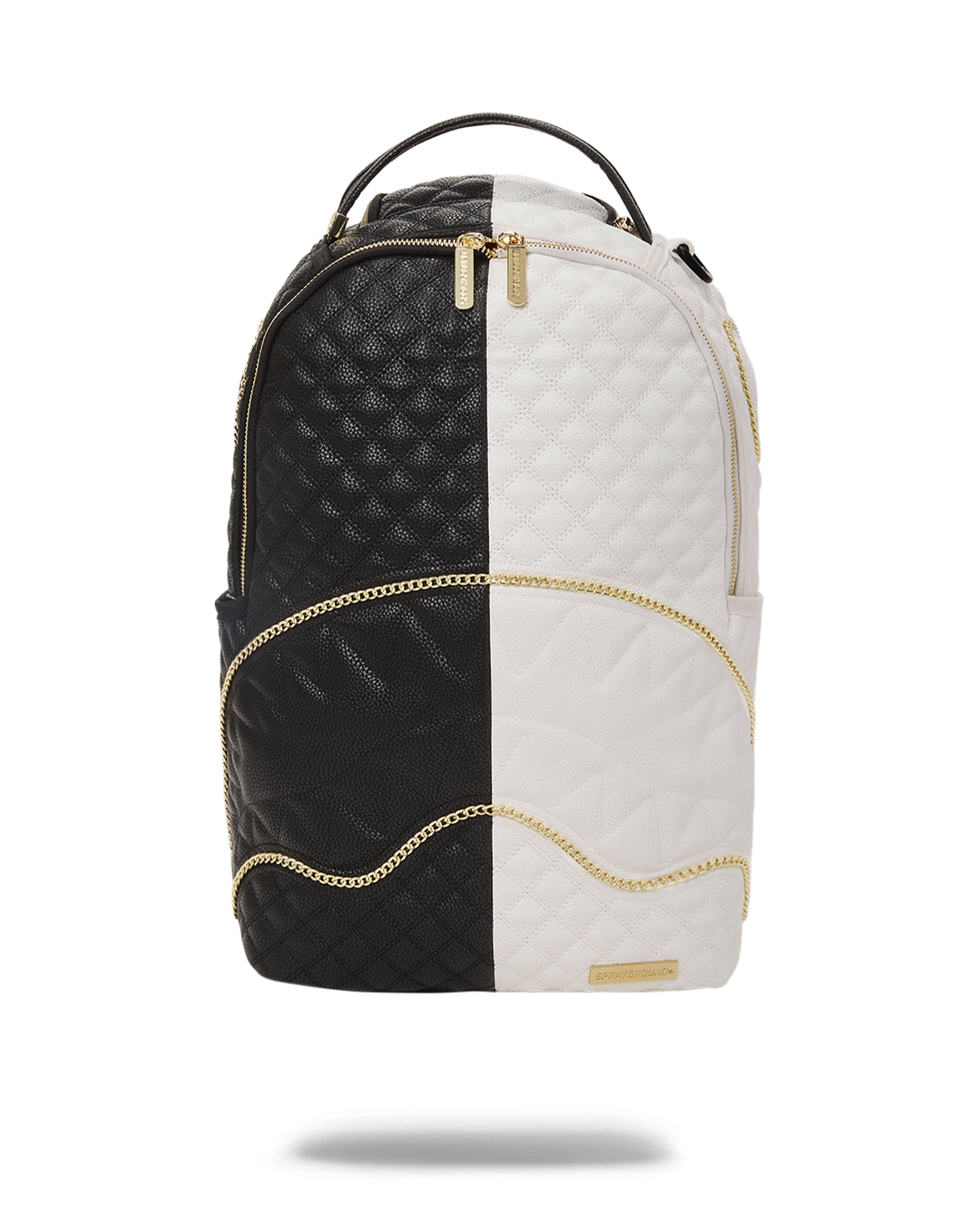 SPRAYGROUND Leveled Up Split Quilt Shark Backpack (DLXV) — product image 1