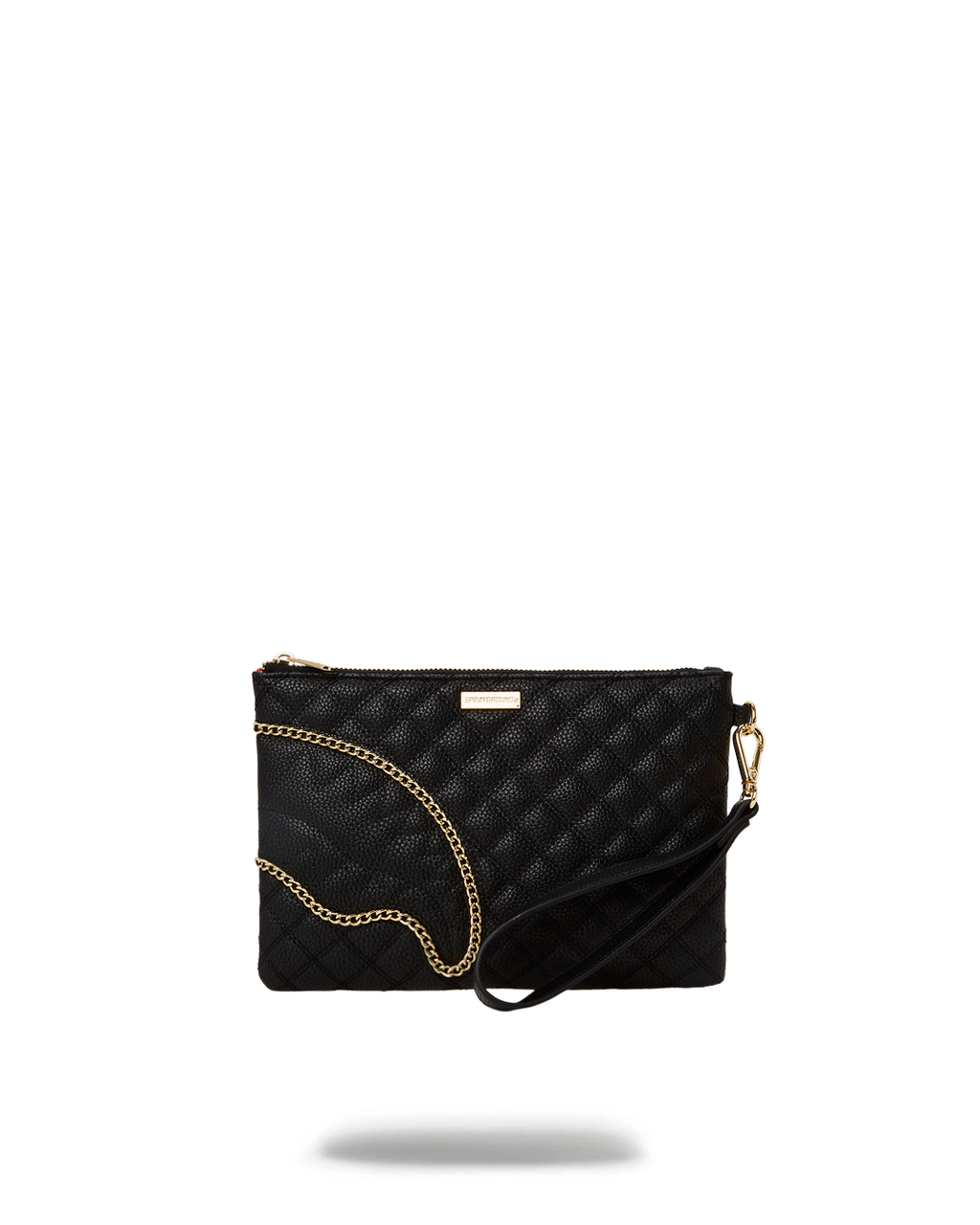 SPRAYGROUND Leveled Up Split Quilt Shark Crossover Clutch — product image 1
