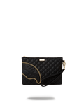 SPRAYGROUND Leveled Up Split Quilt Shark Crossover Clutch — product image 1