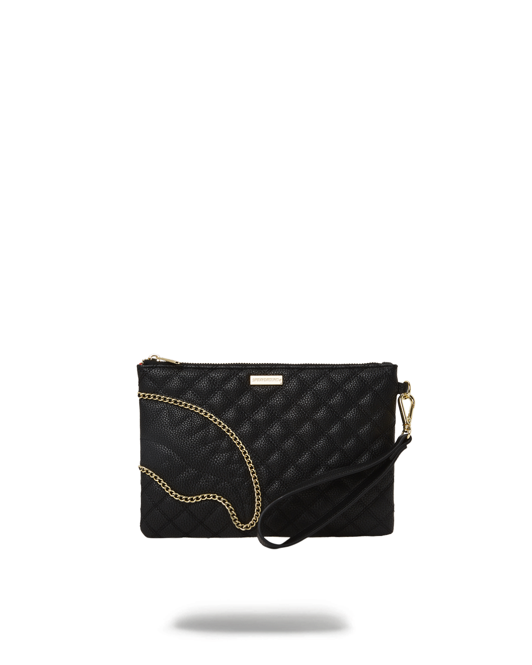 SPRAYGROUND Leveled Up Split Quilt Shark Crossover Clutch — product image 1