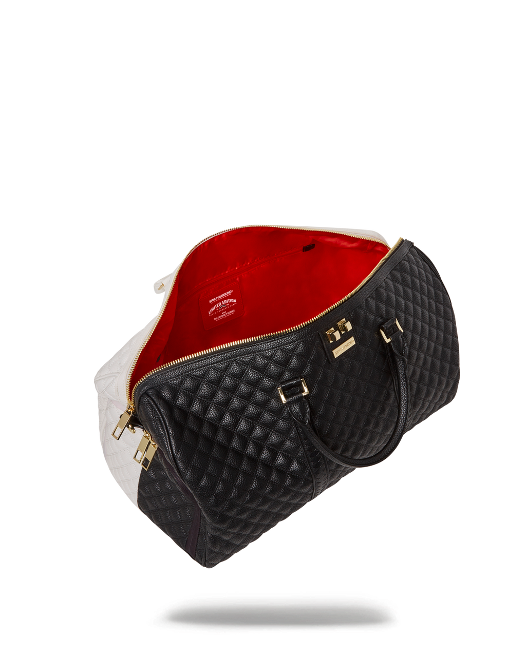 SPRAYGROUND Leveled Up Split Quilt Shark Duffle — product image 9