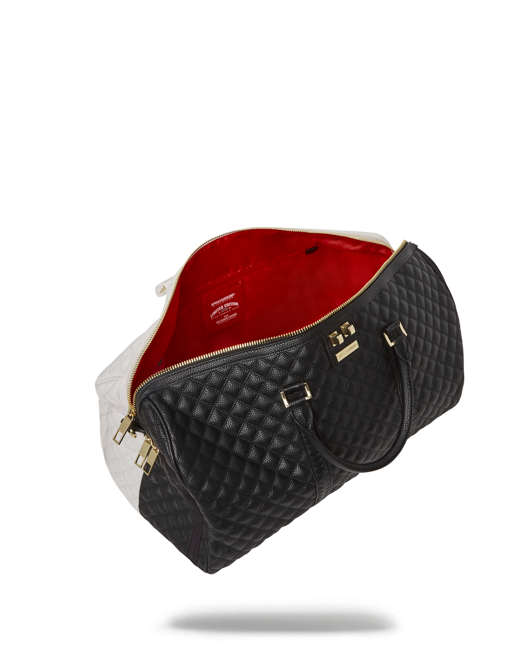 SPRAYGROUND Leveled Up Split Quilt Shark Duffle — product image 9