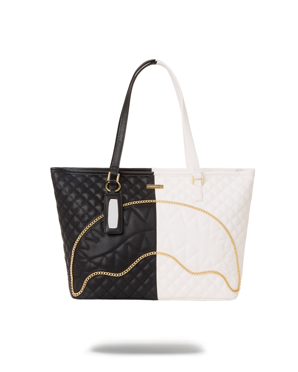 SPRAYGROUND Leveled Up Split Quilt Shark Tote — product image 1