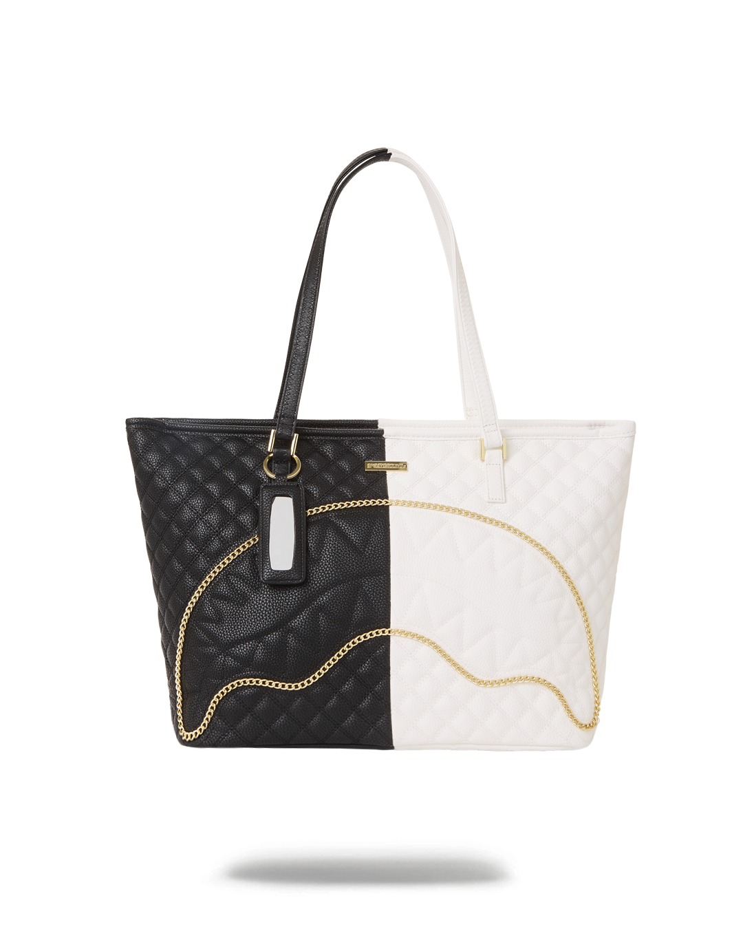 SPRAYGROUND Leveled Up Split Quilt Shark Tote — product image 1