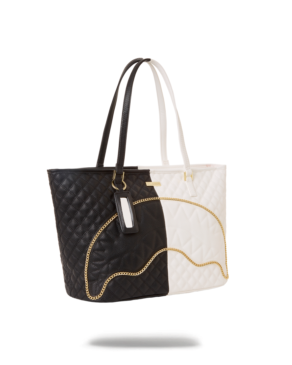 SPRAYGROUND Leveled Up Split Quilt Shark Tote — product image 3