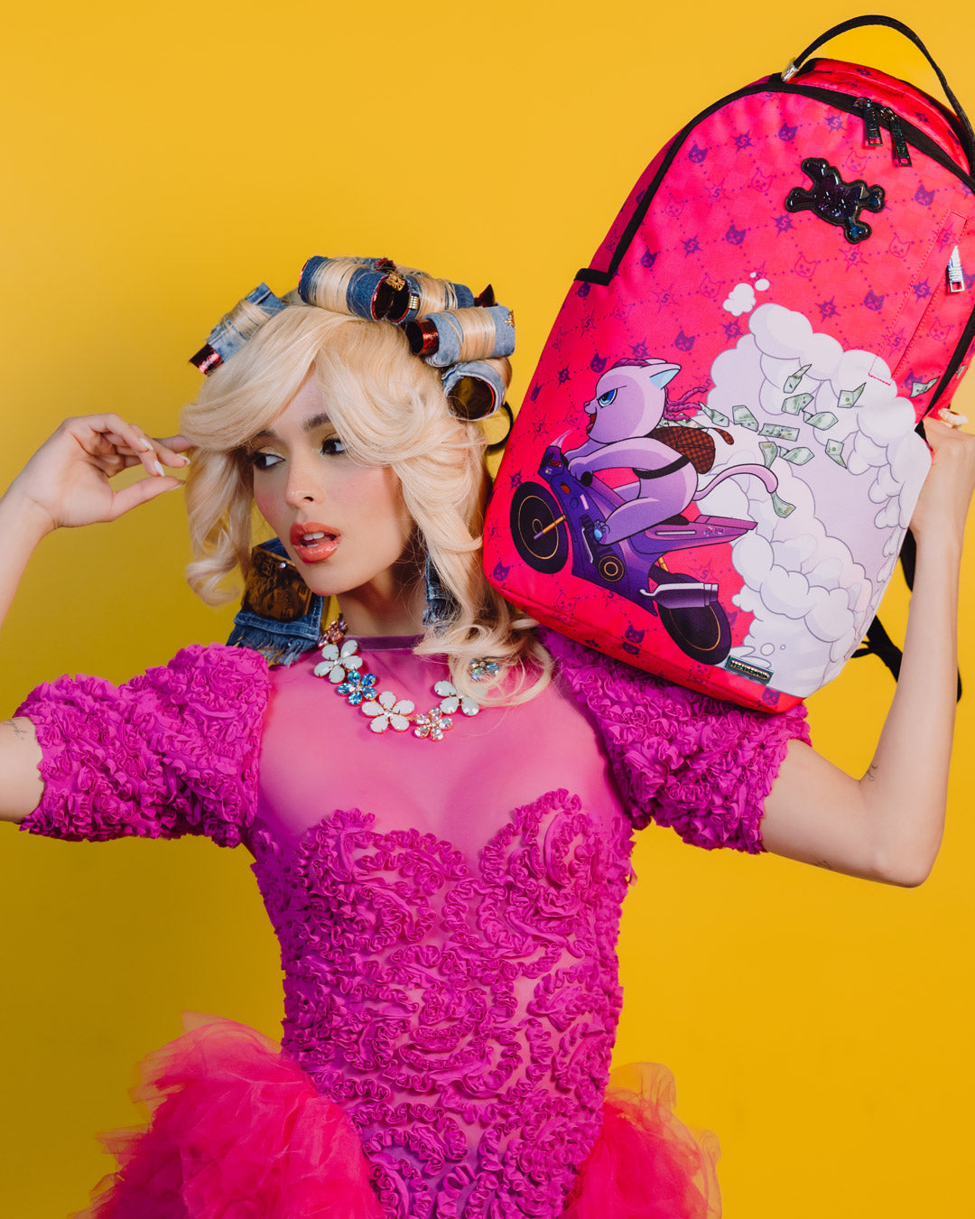 SPRAYGROUND Kitty Cash - Speed Demon Backpack — product image 2