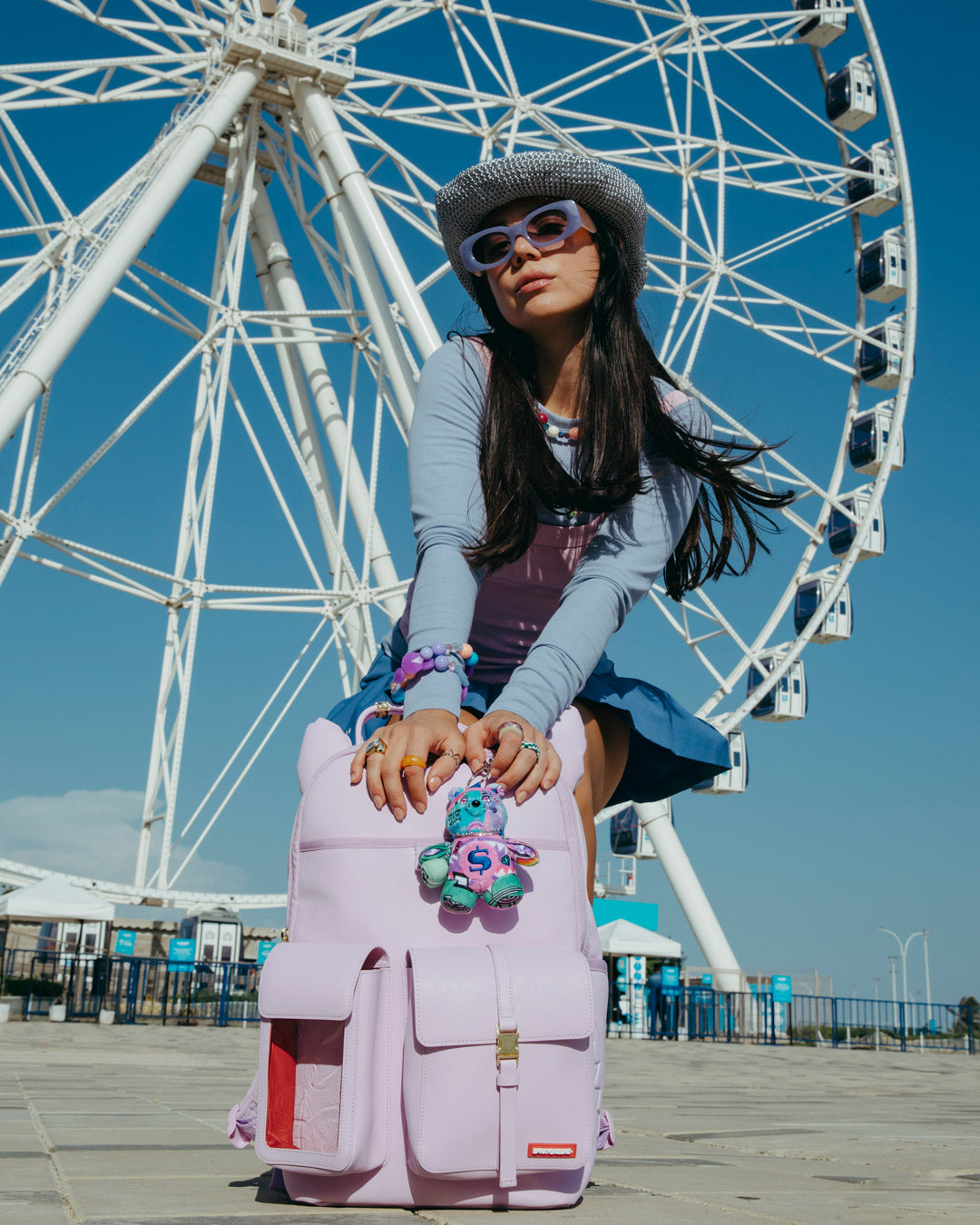 SPRAYGROUND Kitty Cash-Out (Plush Toy Included) Backpack — product image 8