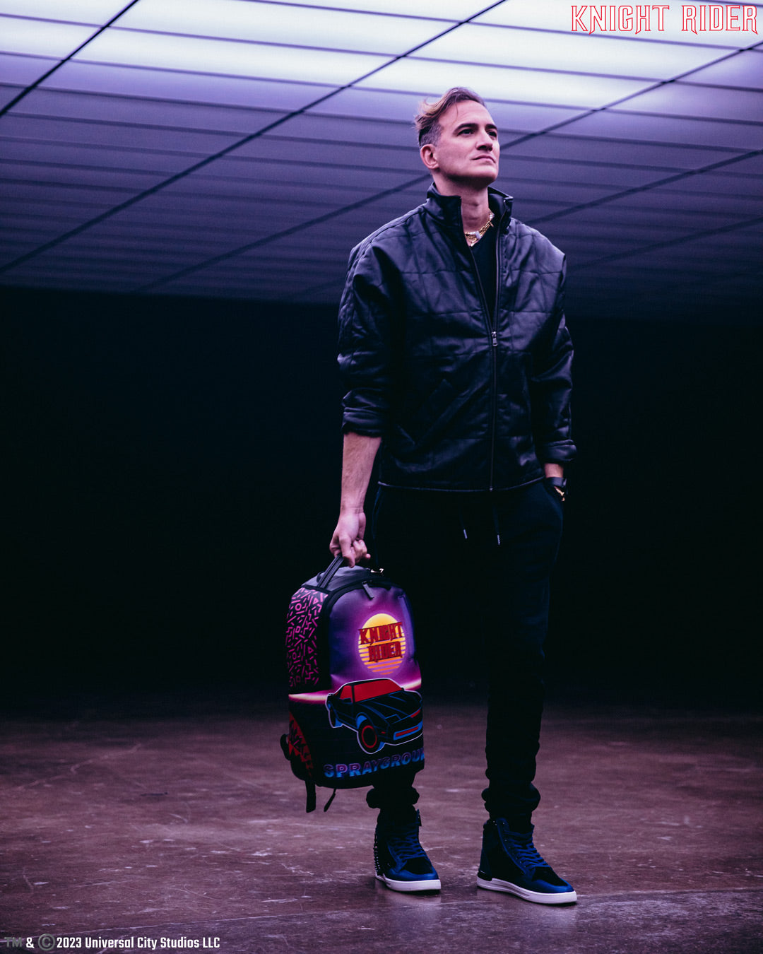 SPRAYGROUND Knight Rider K.I.T.T. Laser Shark Backpack — product image 2