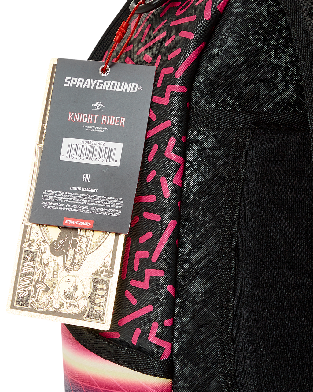 SPRAYGROUND Knight Rider K.I.T.T. Laser Shark Backpack — product image 18