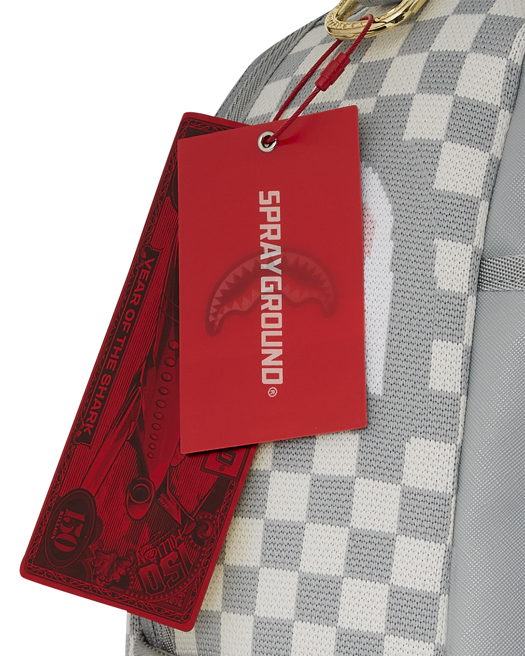 SPRAYGROUND Knit Sharks In Paris In Cream DLX Backpack — product image 15