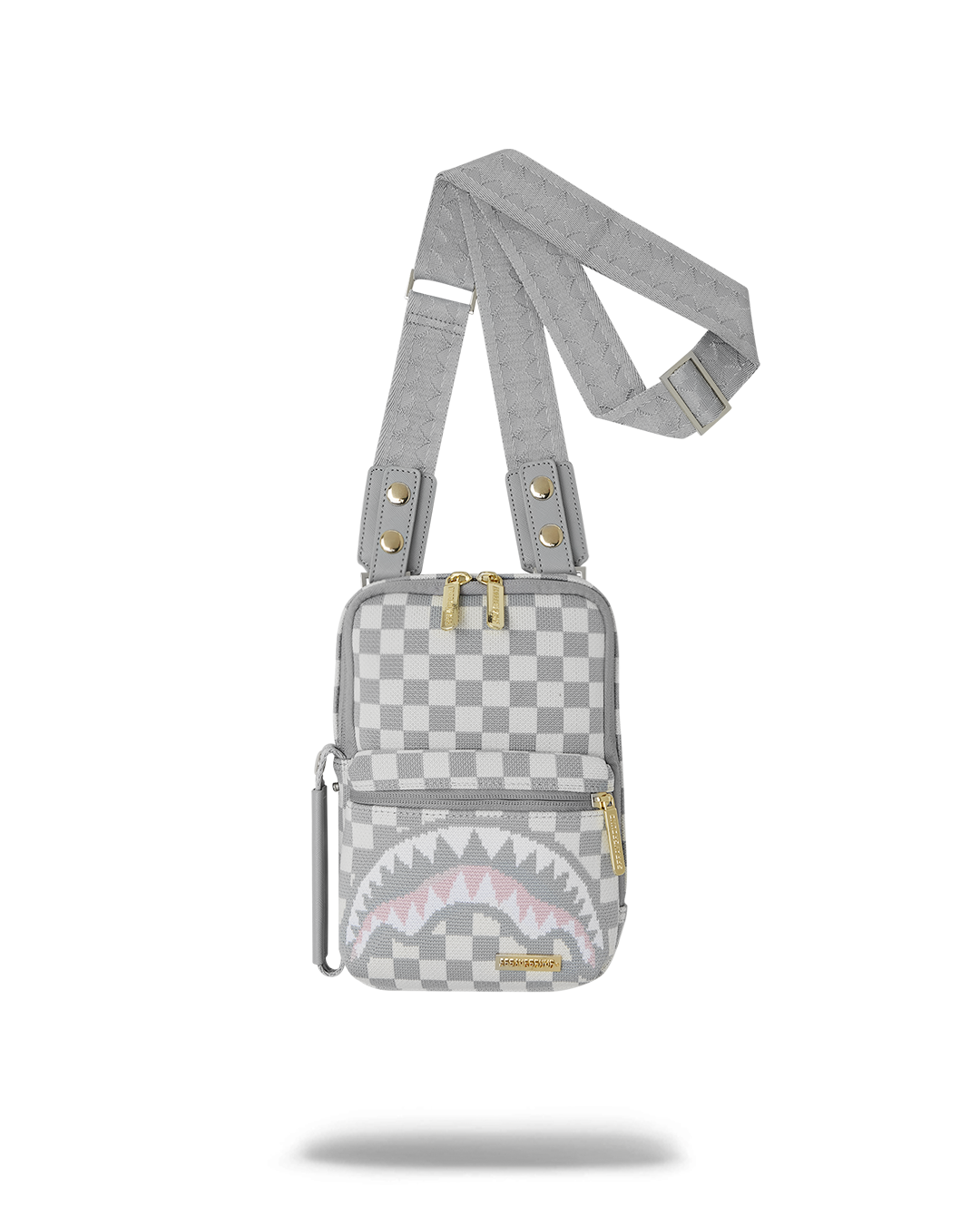 SPRAYGROUND Knit Sharks In Paris In Cream Og Sling — product image 1