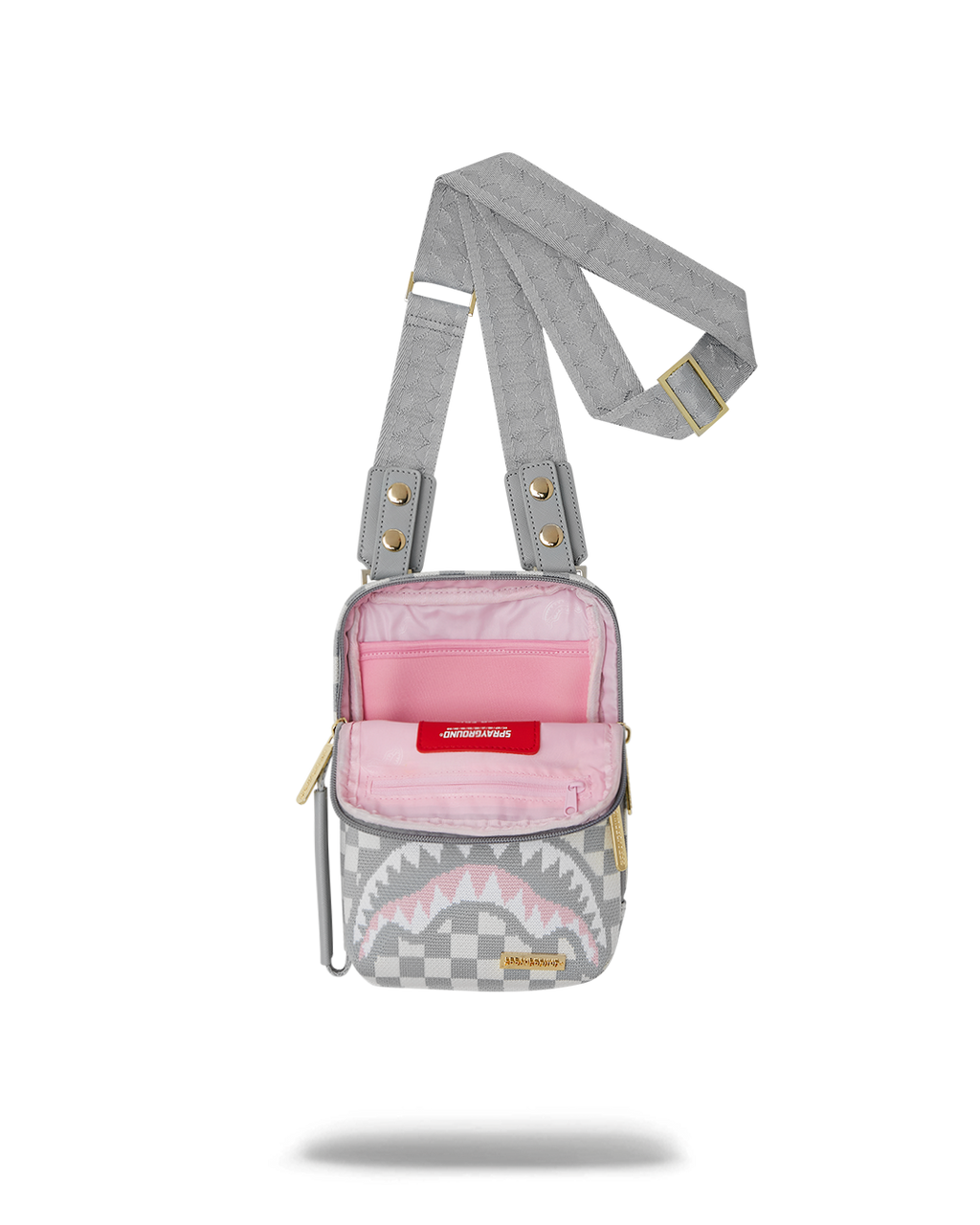 SPRAYGROUND Knit Sharks In Paris In Cream Og Sling — product image 3