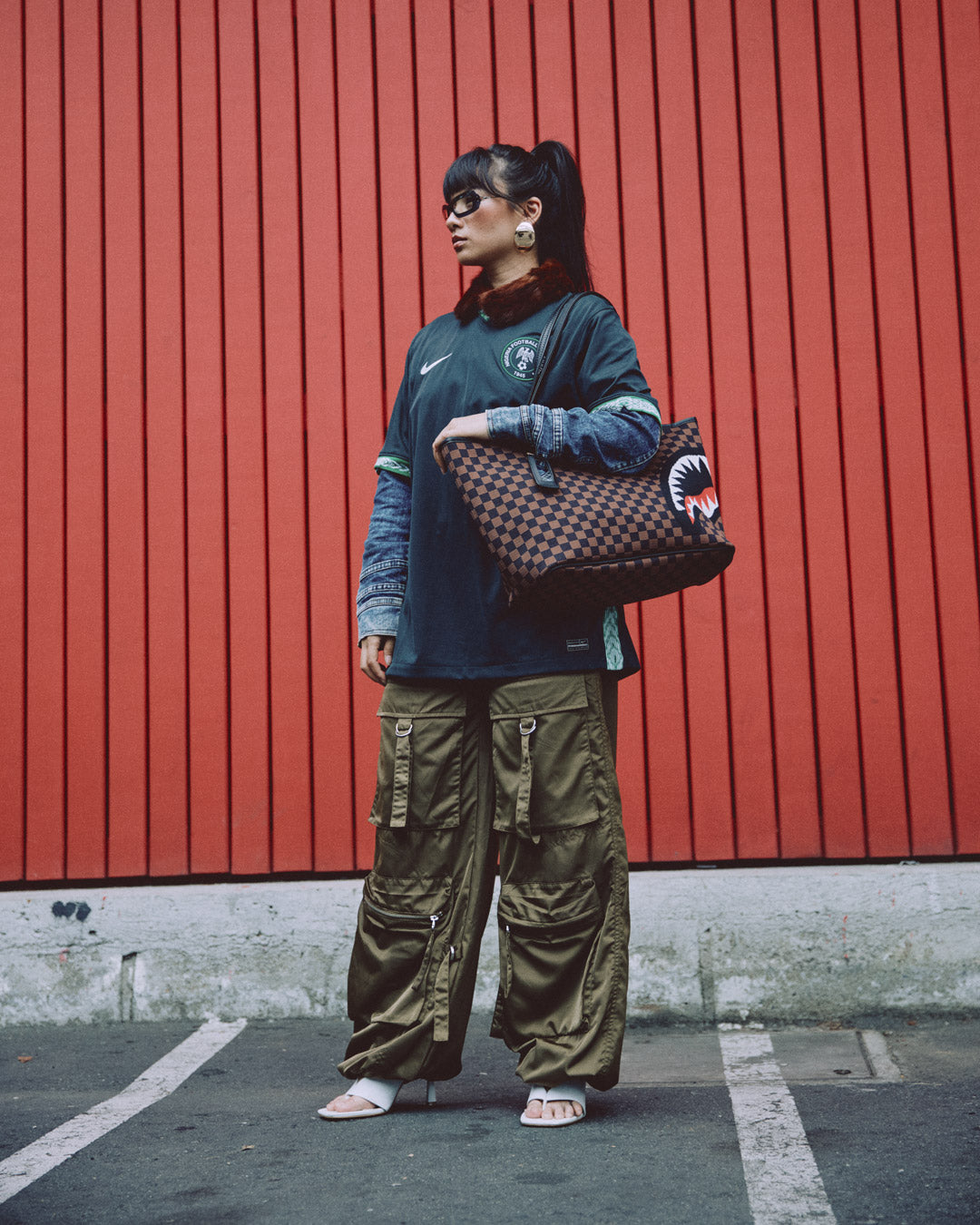 SPRAYGROUND Kyotoknit Sharks In Paris Tote — product image 2