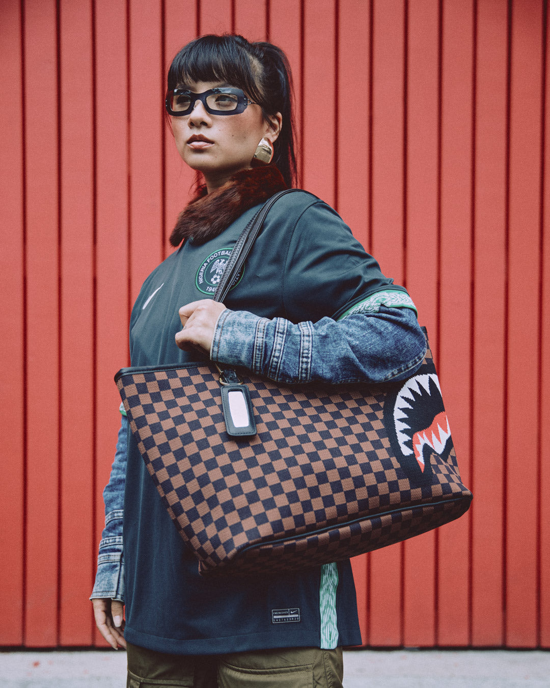 SPRAYGROUND Kyotoknit Sharks In Paris Tote — product image 4
