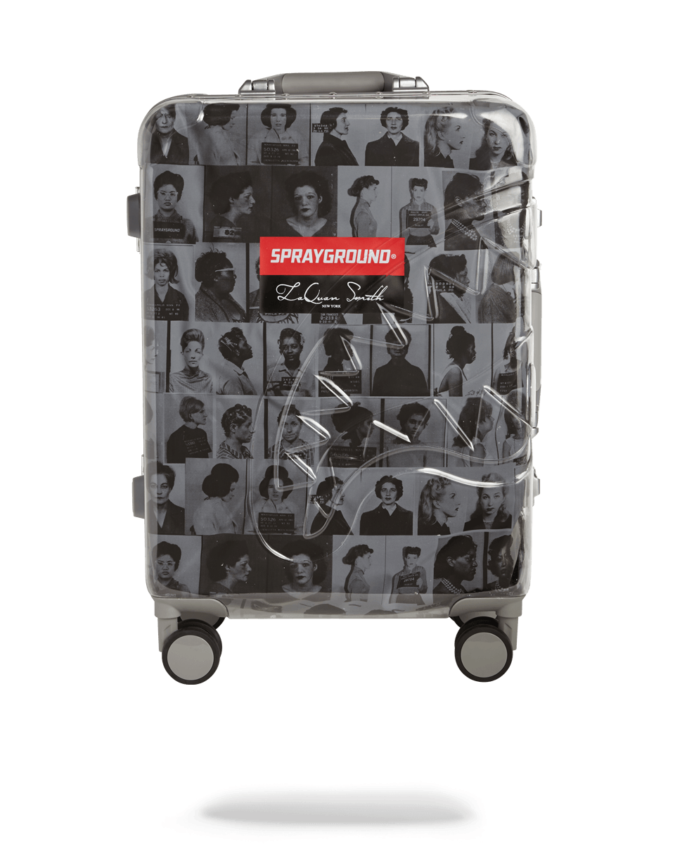 SPRAYGROUND Laquan Smith Embossed Clear 3M Carry-On — product image 7