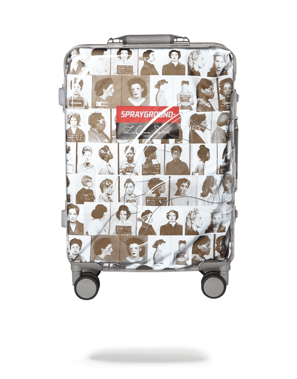 SPRAYGROUND Laquan Smith Embossed Clear 3M Carry-On — product image 8
