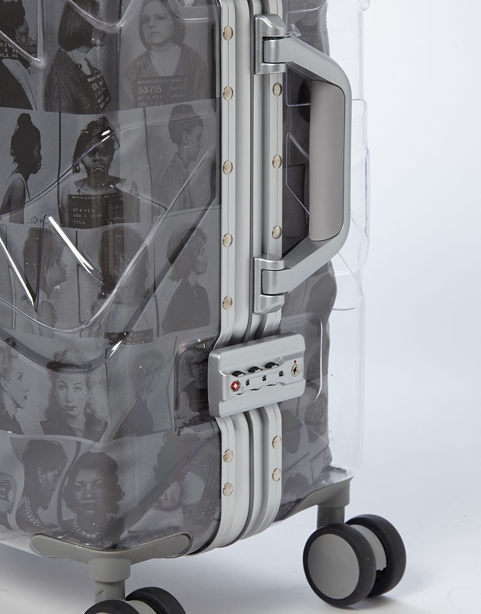 SPRAYGROUND Laquan Smith Embossed Clear 3M Carry-On — product image 9