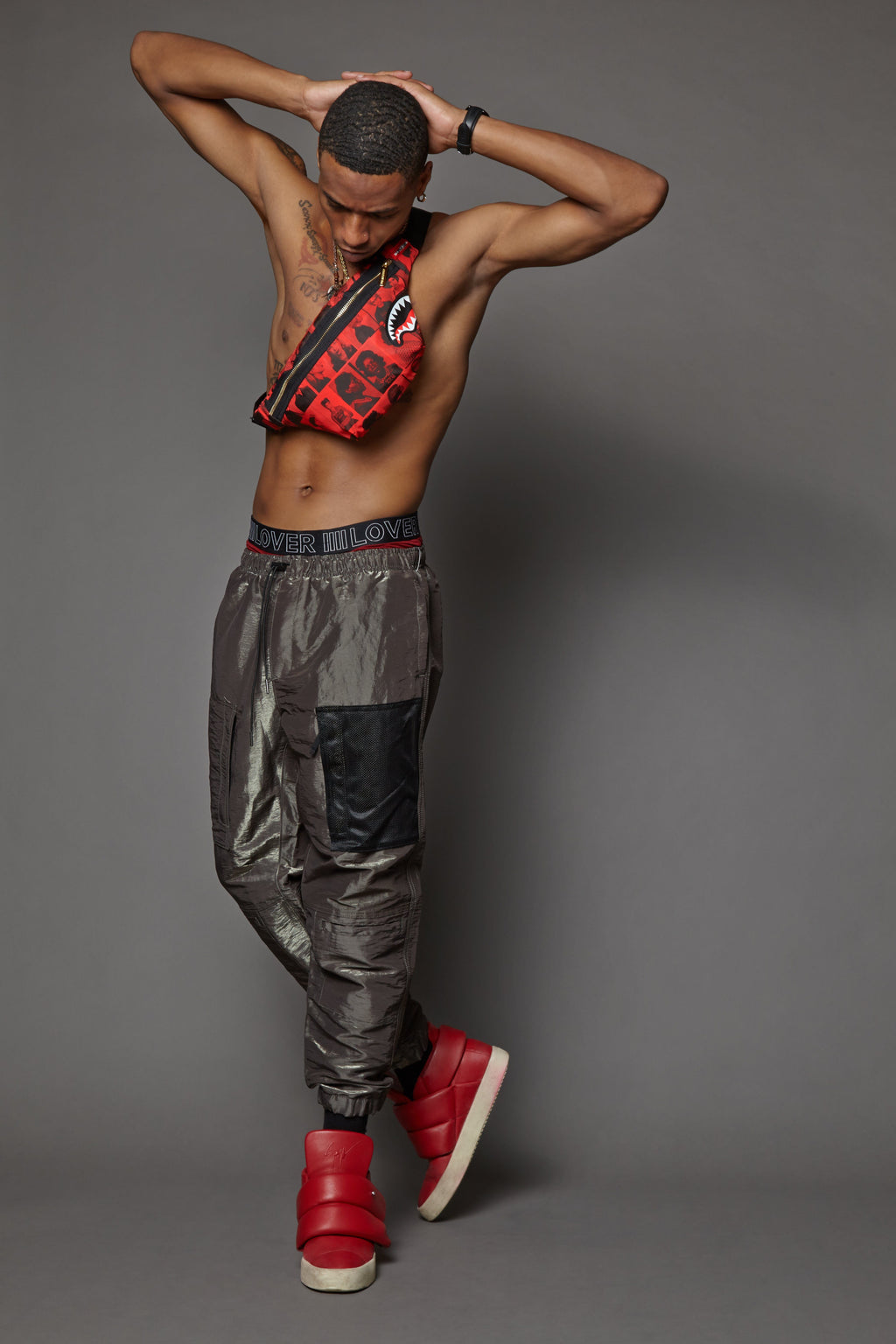 SPRAYGROUND Laquan Smith Scammer 3M Savvy Crossbody — product image 2