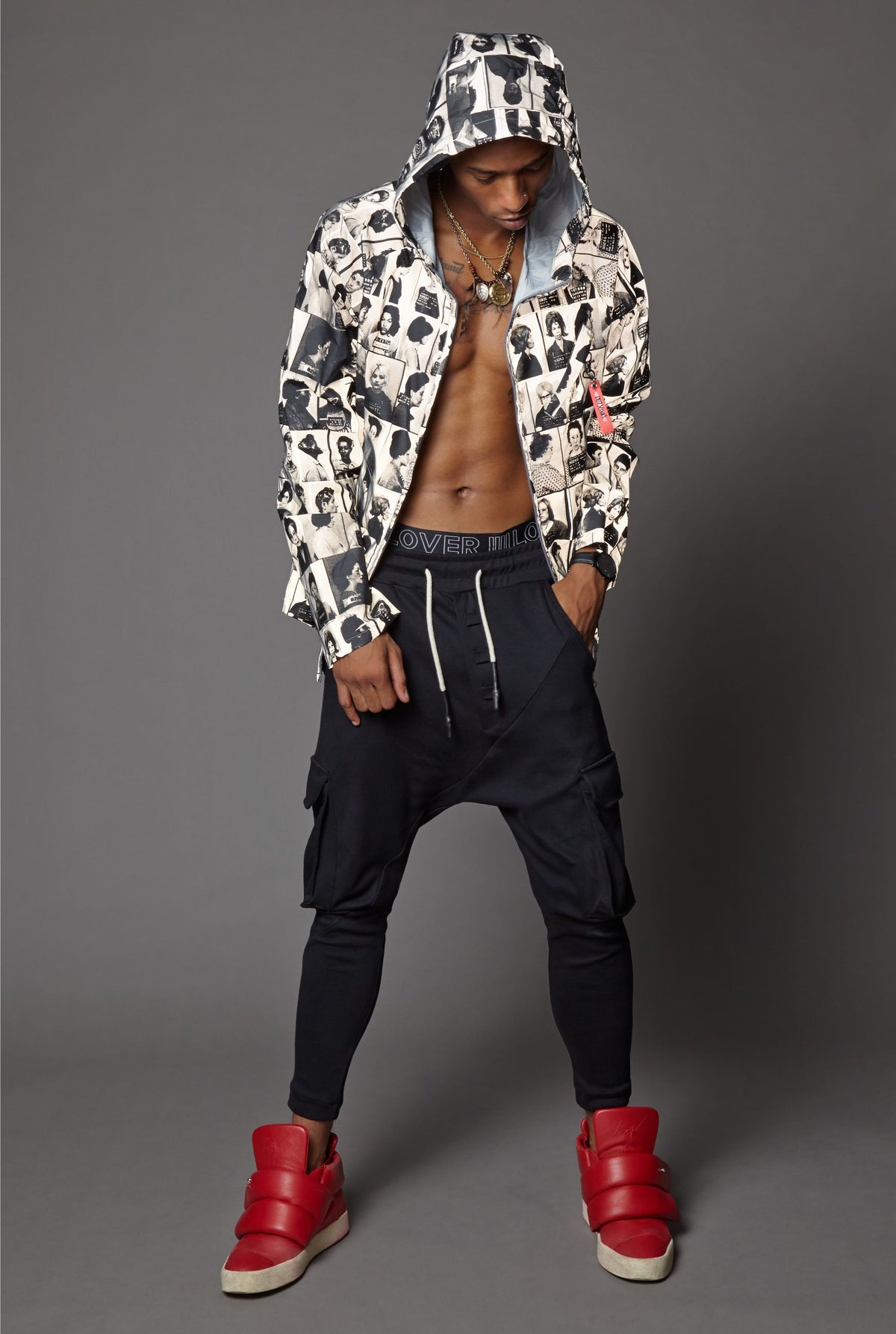 SPRAYGROUND Laquan Smith Scammer Windbreaker (3M) — product image 2