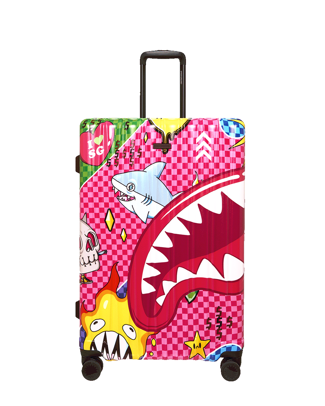 SPRAYGROUND Kawaii Chaos Full-Size Luggage — product image 1