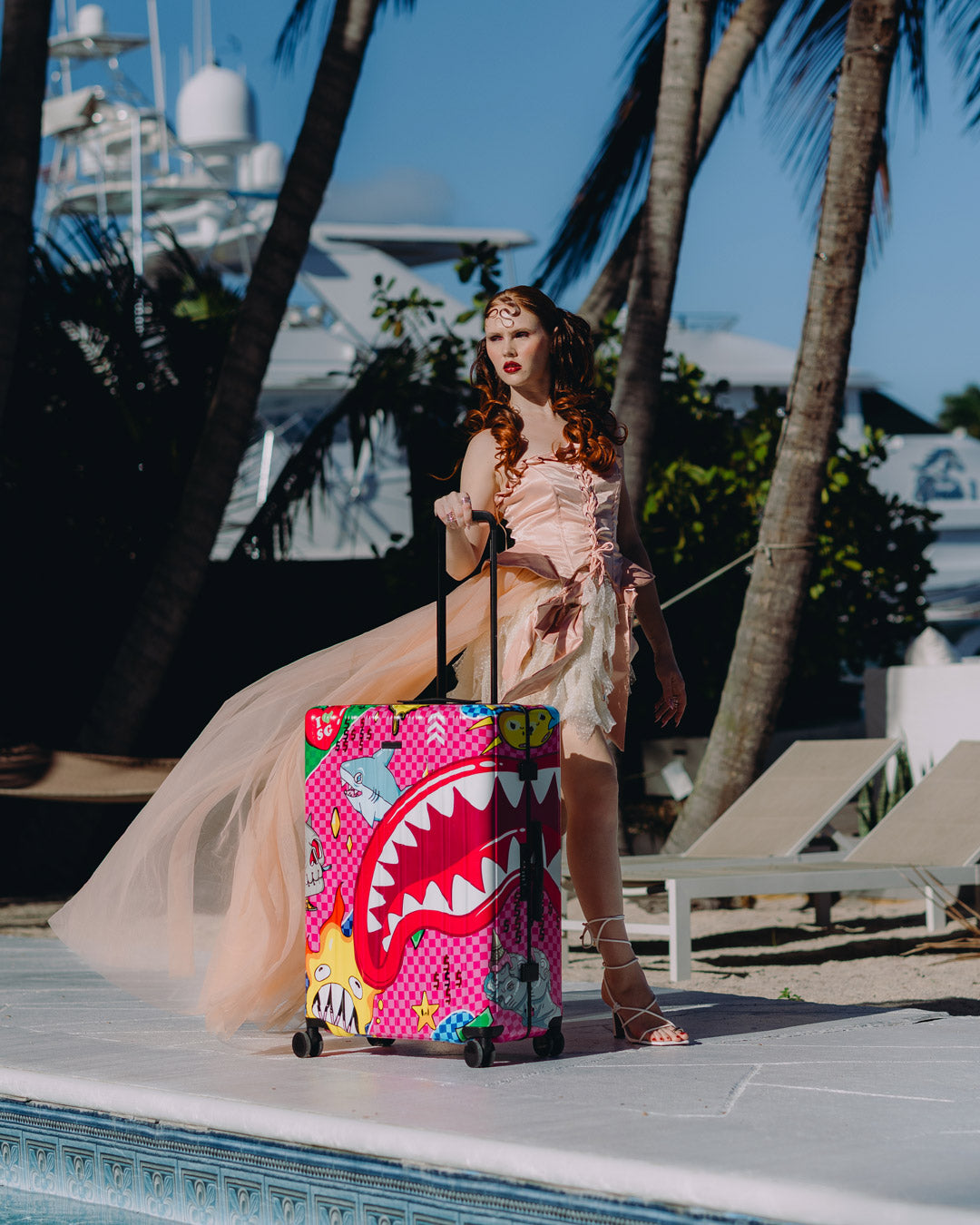 SPRAYGROUND Kawaii Chaos Full-Size Luggage — product image 2
