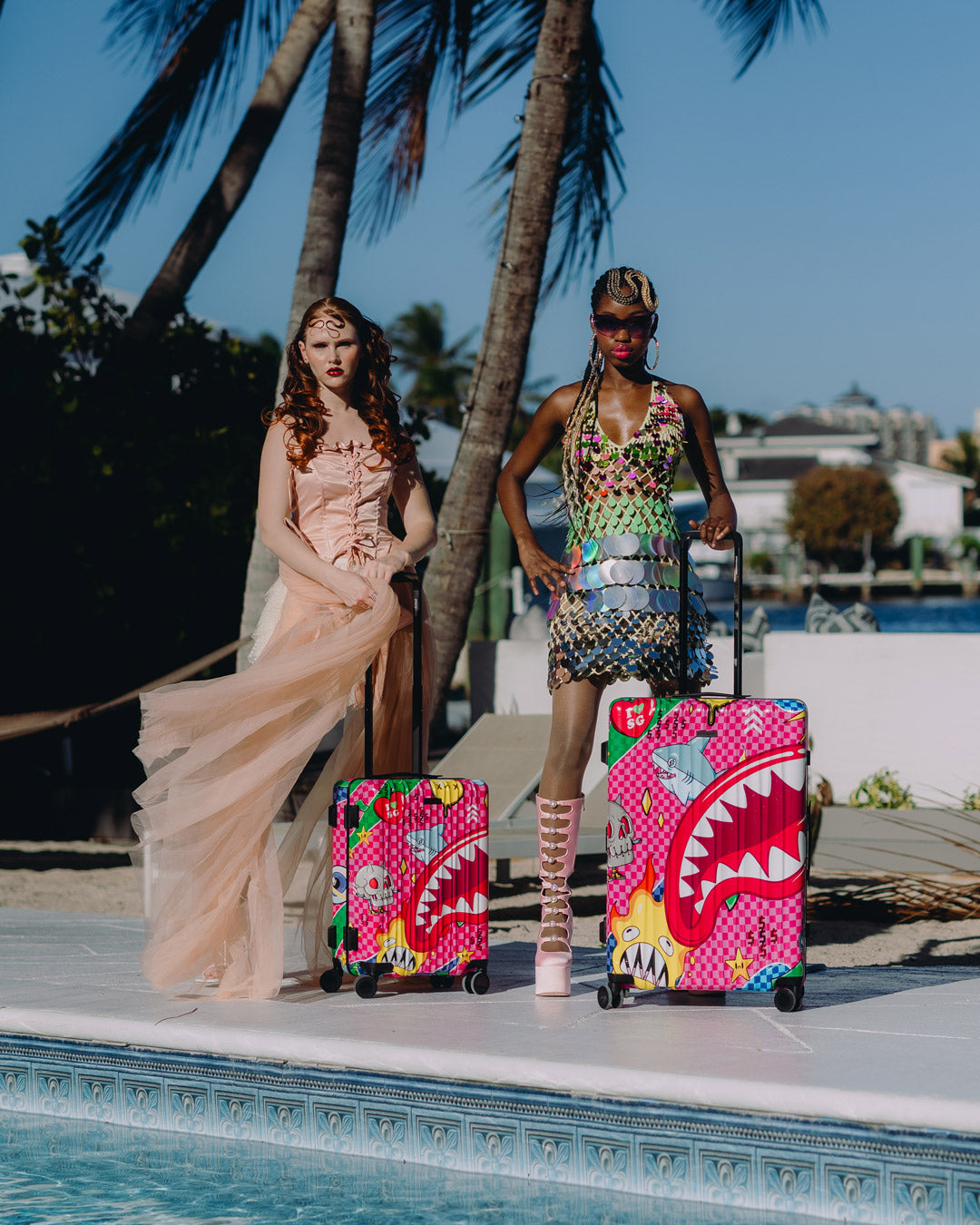 SPRAYGROUND Kawaii Chaos Full-Size Luggage — product image 4