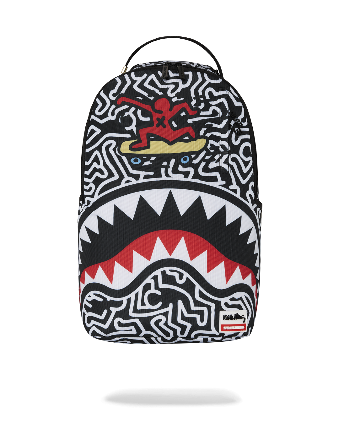 SPRAYGROUND Keith Haring Skater Shark DLXSR Backpack — product image 1