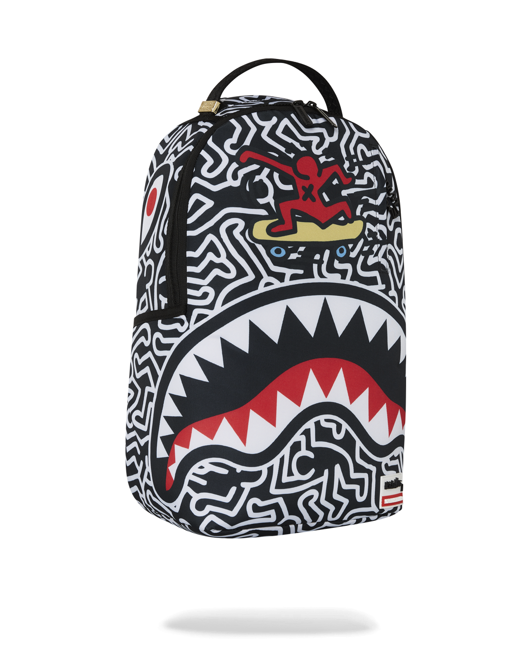 SPRAYGROUND Keith Haring Skater Shark DLXSR Backpack — product image 3