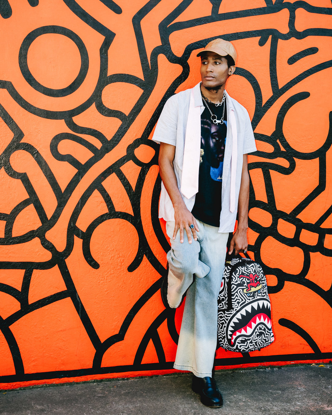 SPRAYGROUND Keith Haring Skater Shark DLXSR Backpack — product image 4